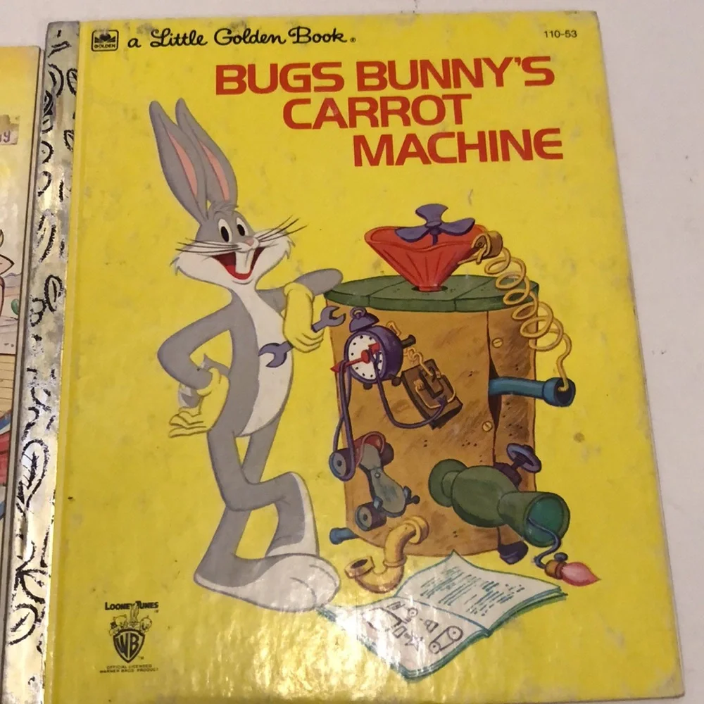Bugs Bunny Books Tweety Bird Books Warner Bros Childrens Books Road Runner VTG